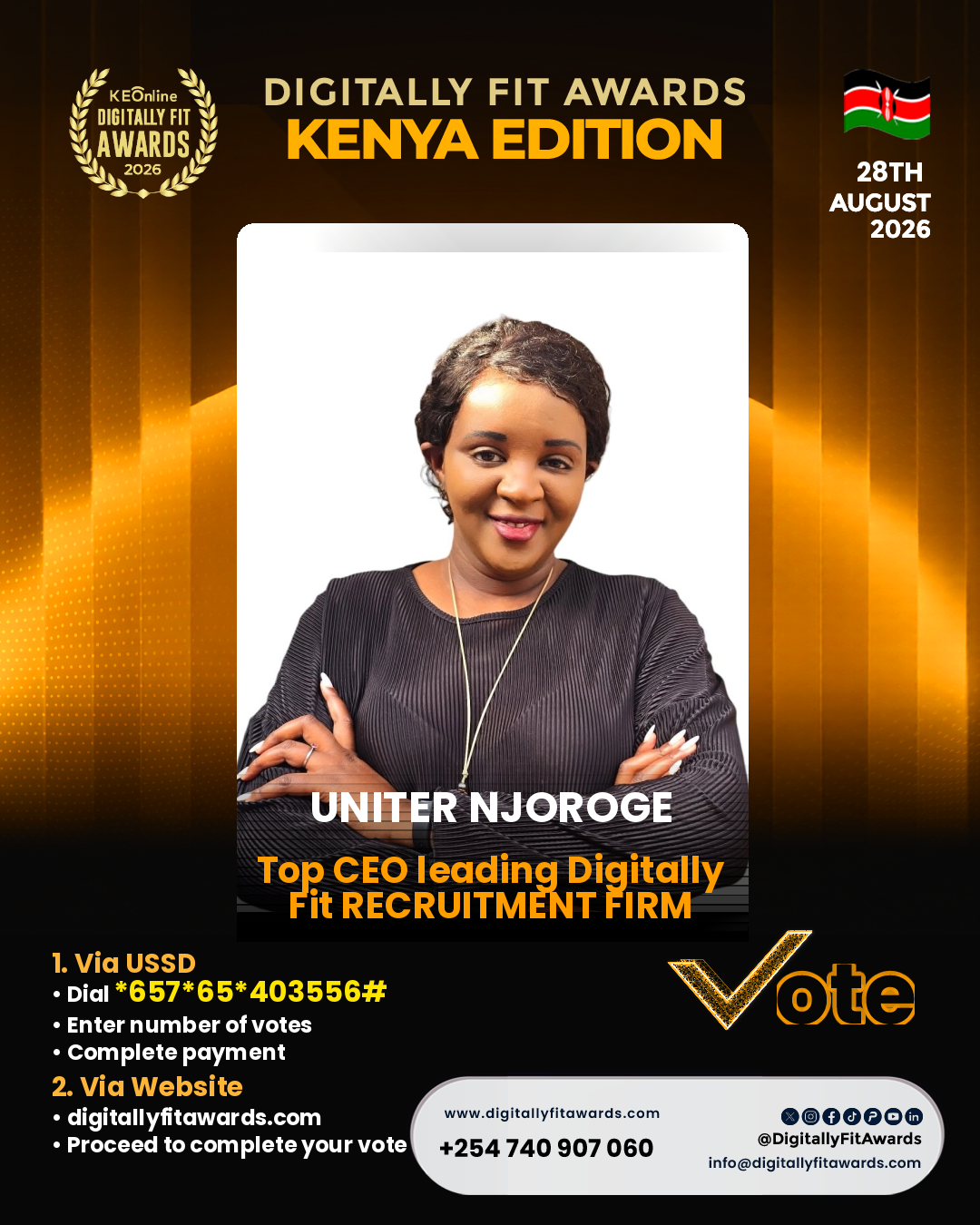 Uniter Njoroge poster