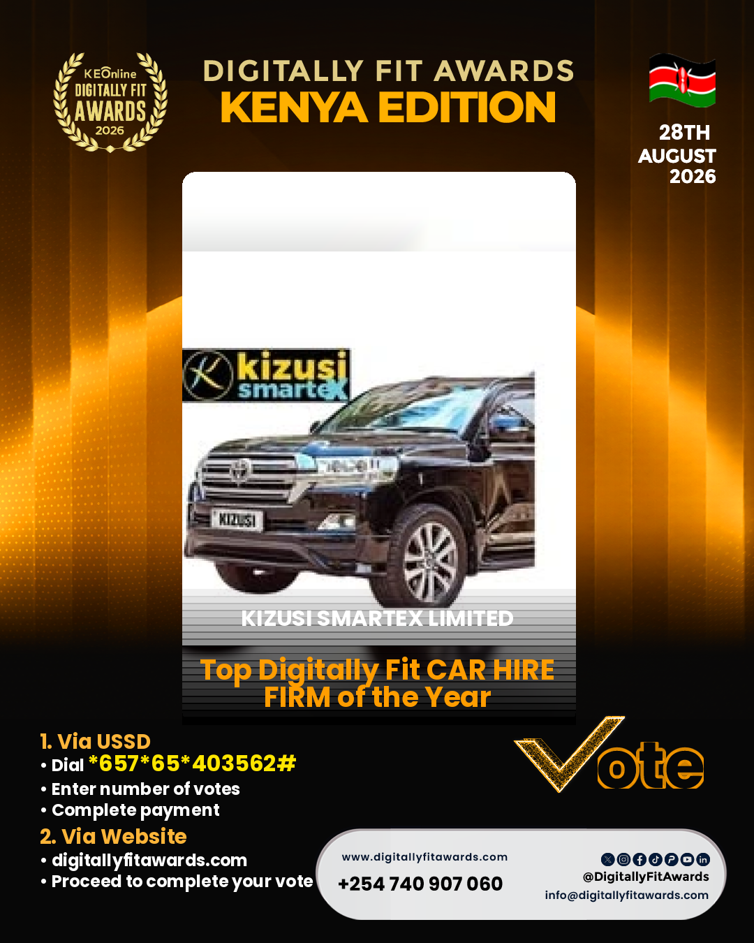 Kizusi smartex limited poster