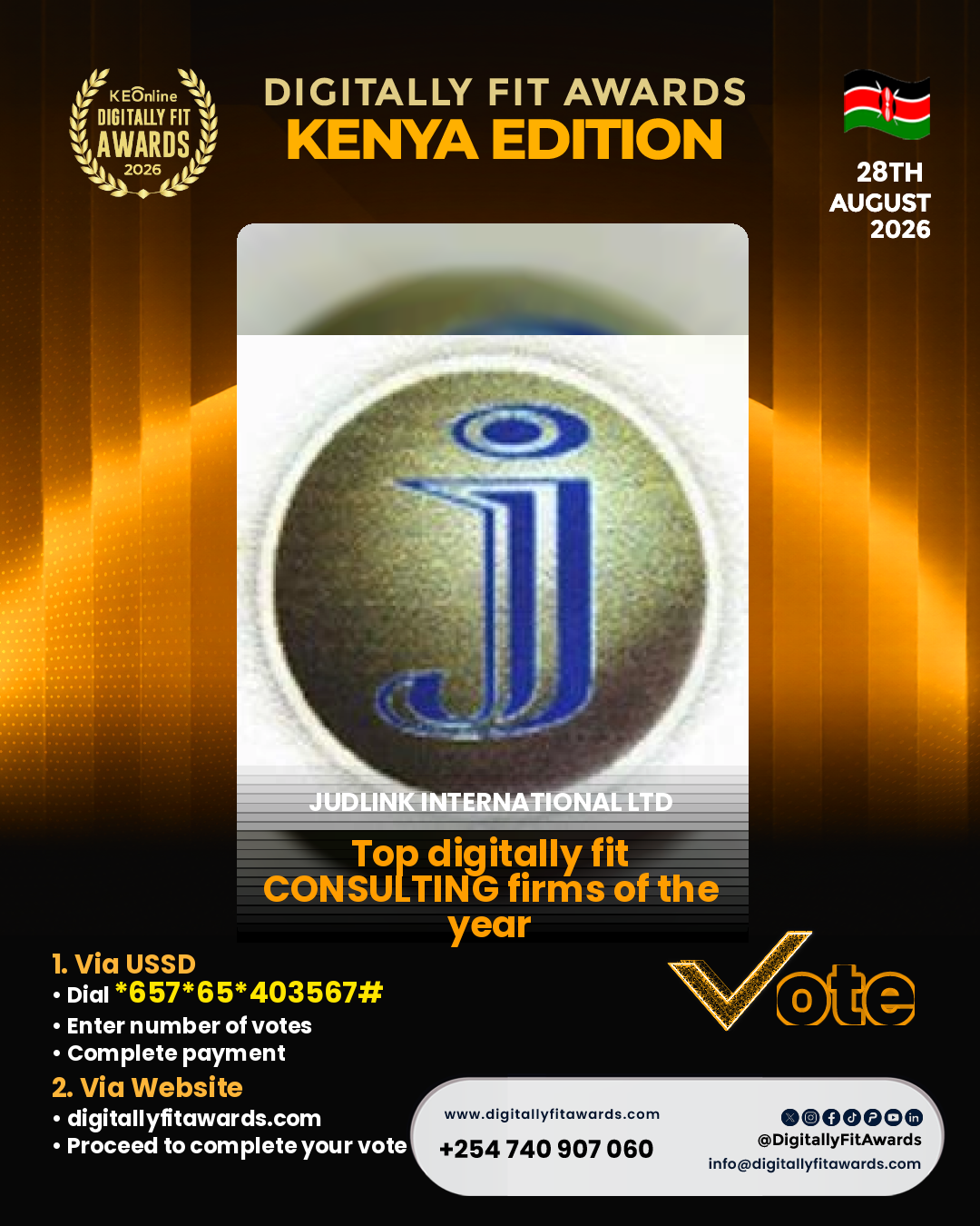 Judlink International LTD poster