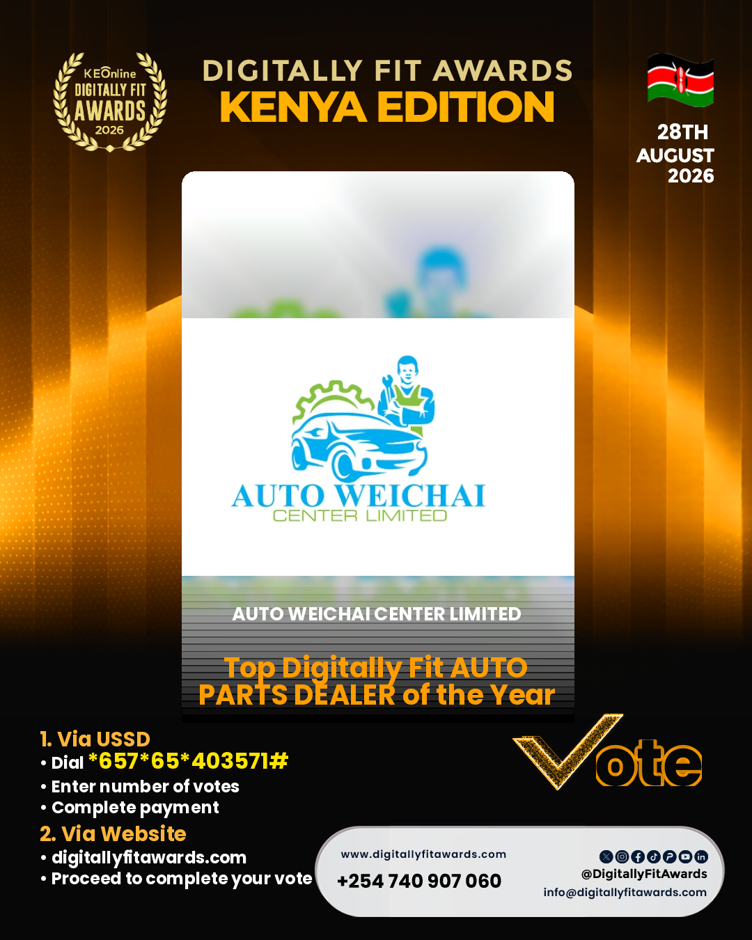 AUTO WEICHAI CENTER LIMITED poster
