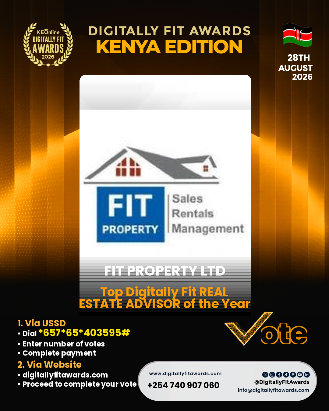 FIT Property LTD poster