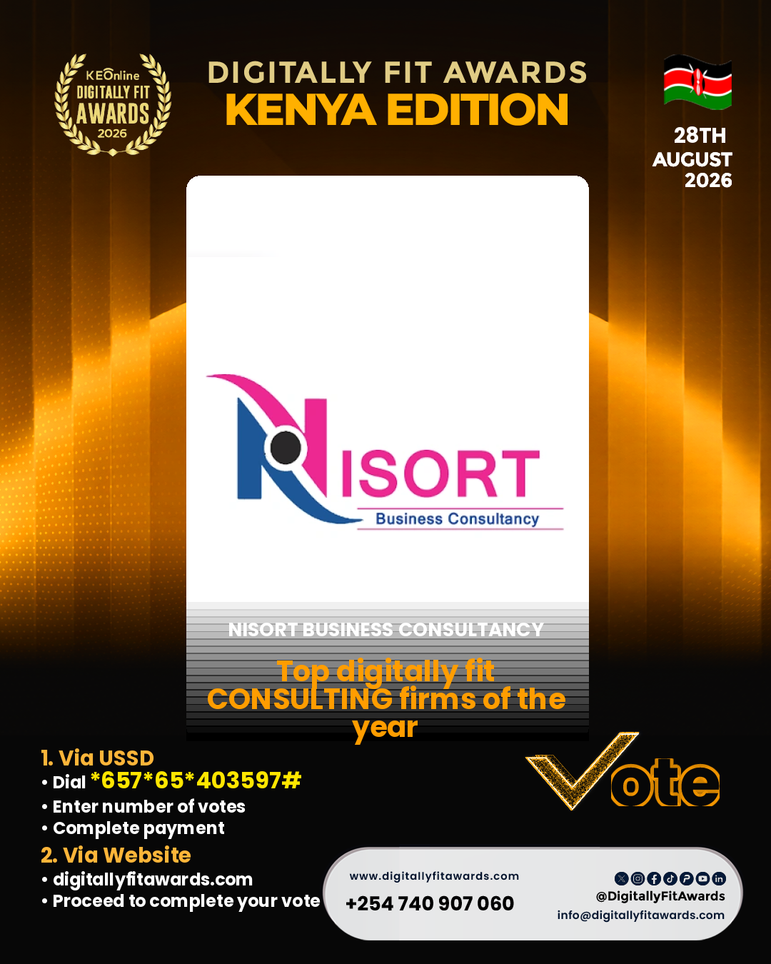 Nisort Business Consultancy poster