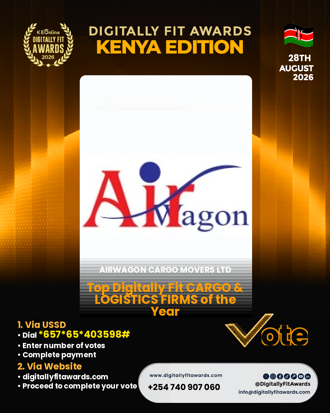 Airwagon Cargo Movers Ltd poster