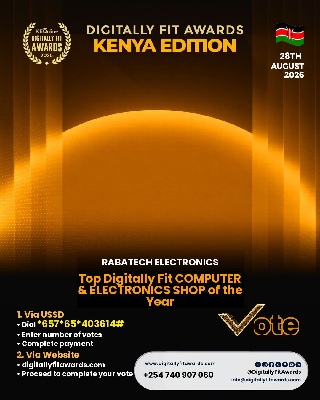 Rabatech electronics poster