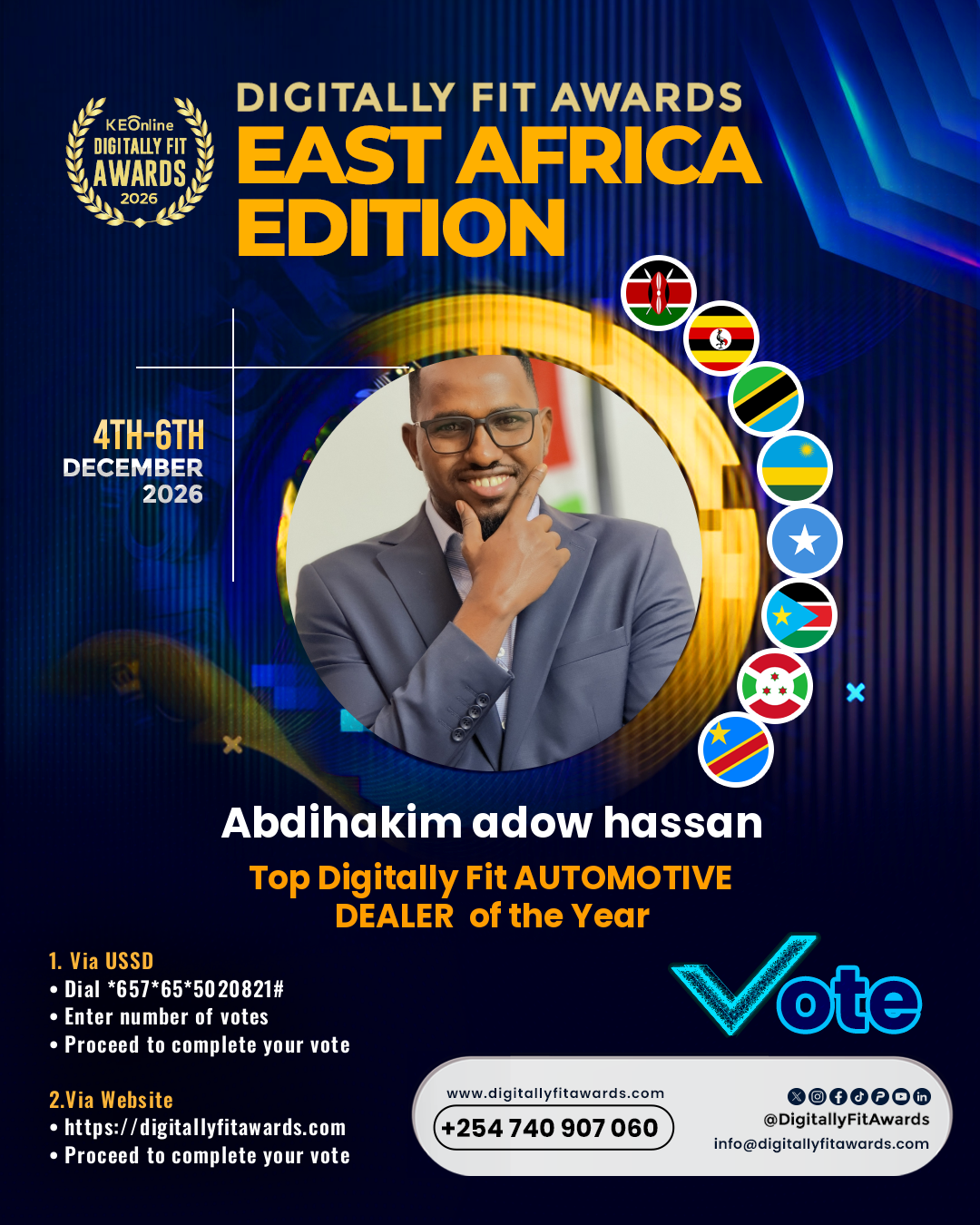 Abdihakim adow hassan poster