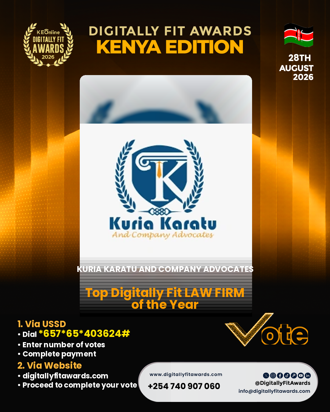 Kuria Karatu and Company Advocates poster