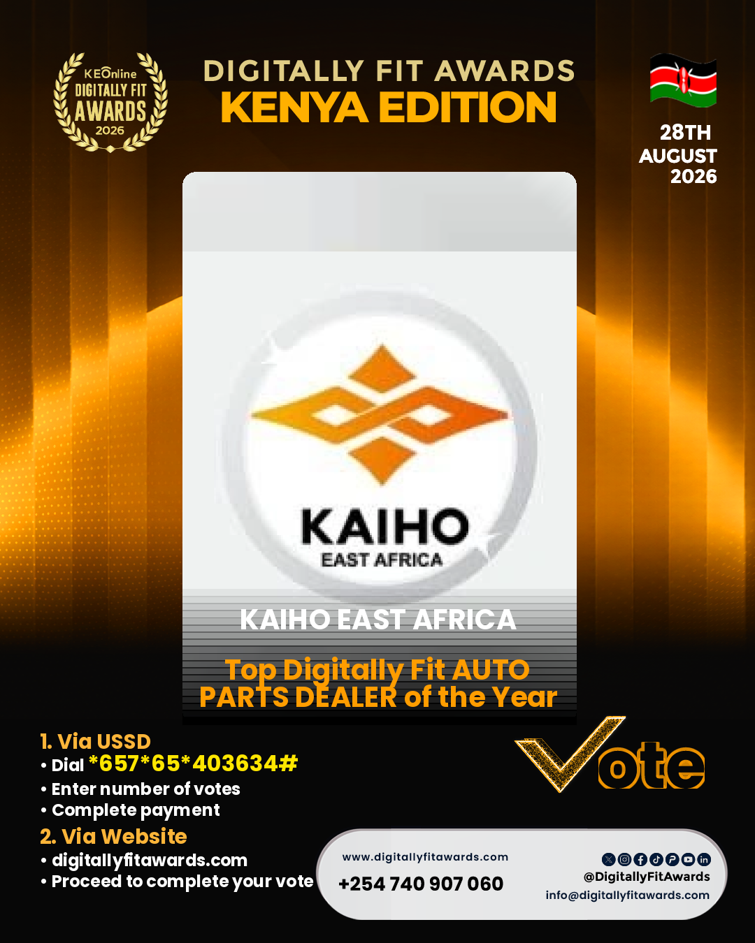 Kaiho East Africa poster
