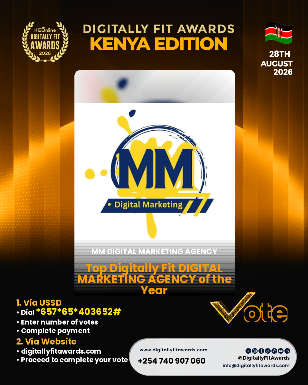 MM Digital Marketing Agency poster