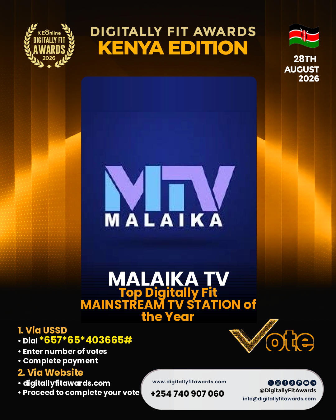 Malaika TV poster
