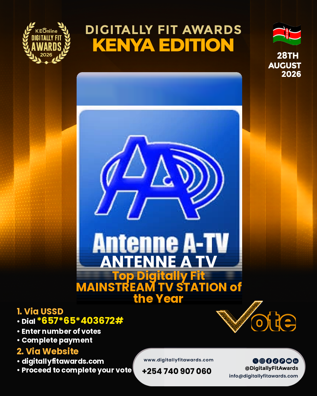 Antenne a tv poster