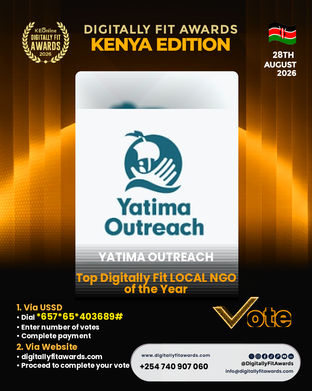 Yatima Outreach poster