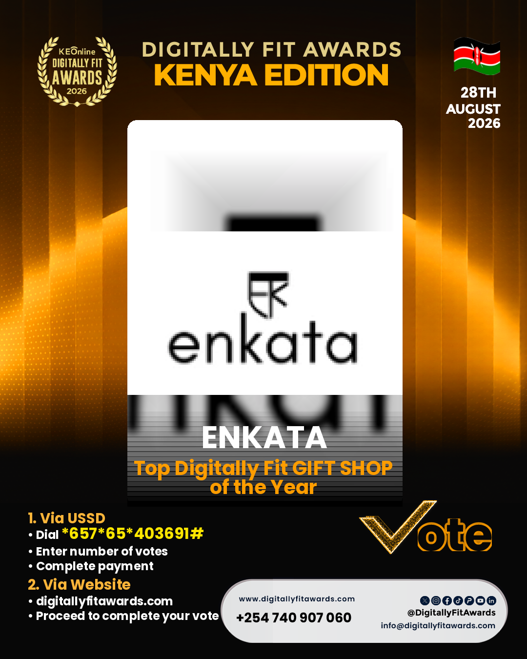 Enkata poster
