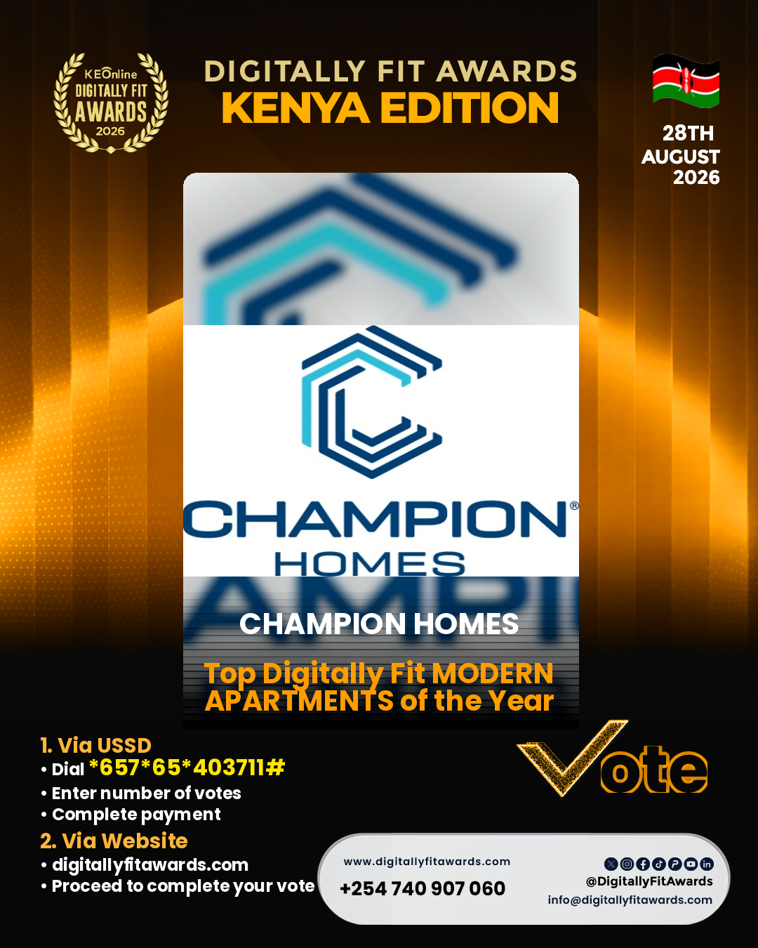 Champion Homes poster