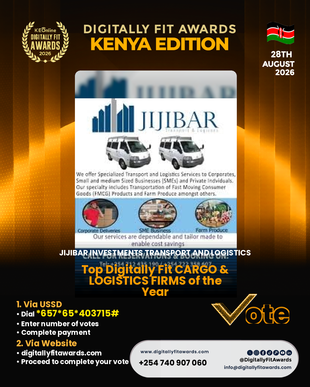 Jijibar Investments Transport and Logistics poster