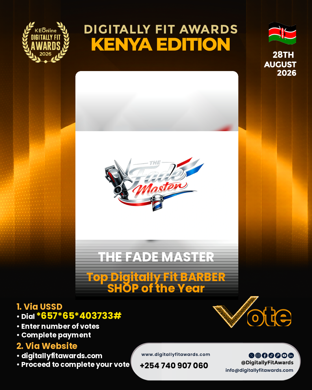 The Fade Master poster