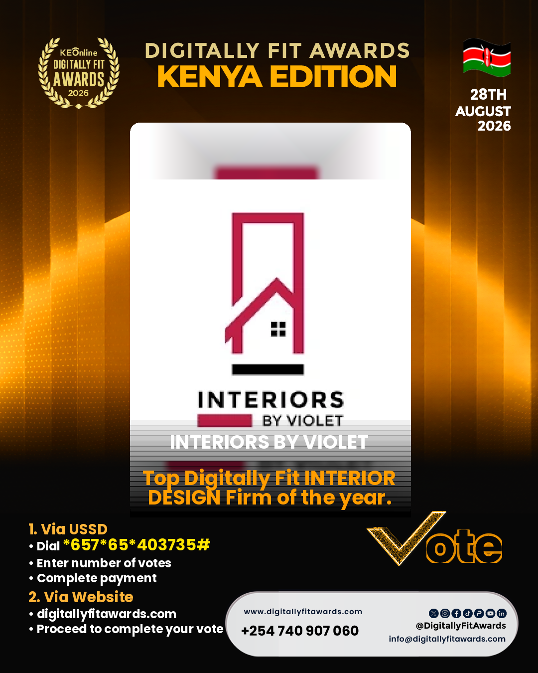 Interiors by Violet poster