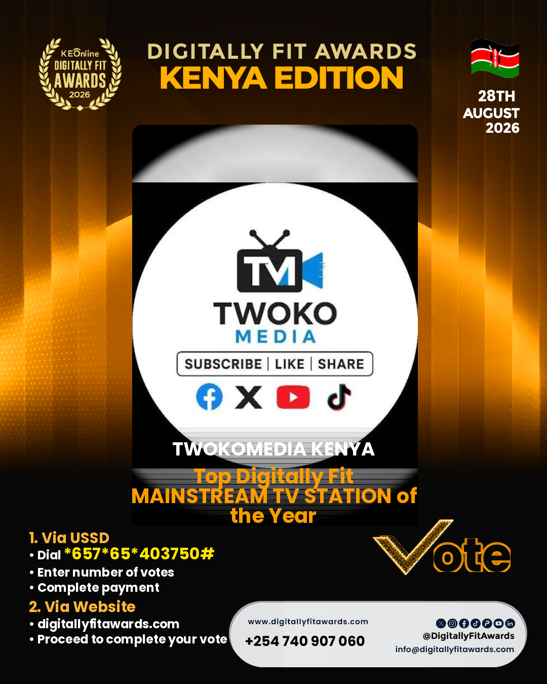 TwokoMedia Kenya poster