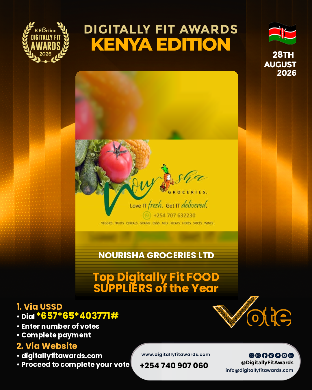 Nourisha Groceries Ltd poster