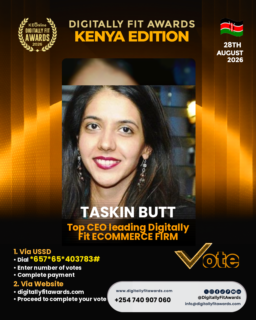 Taskin Butt poster