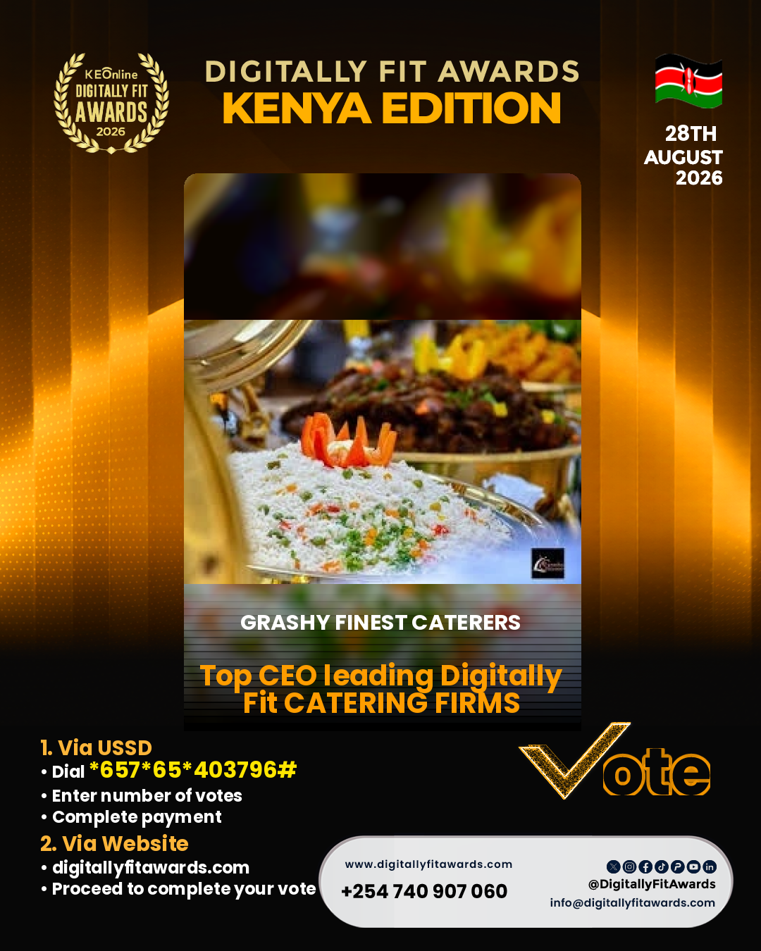 Grashy Finest Caterers poster