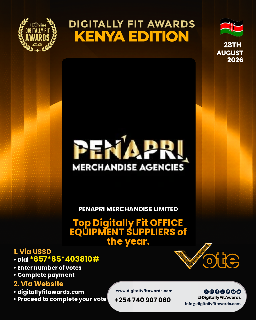 Penapri Merchandise Limited poster