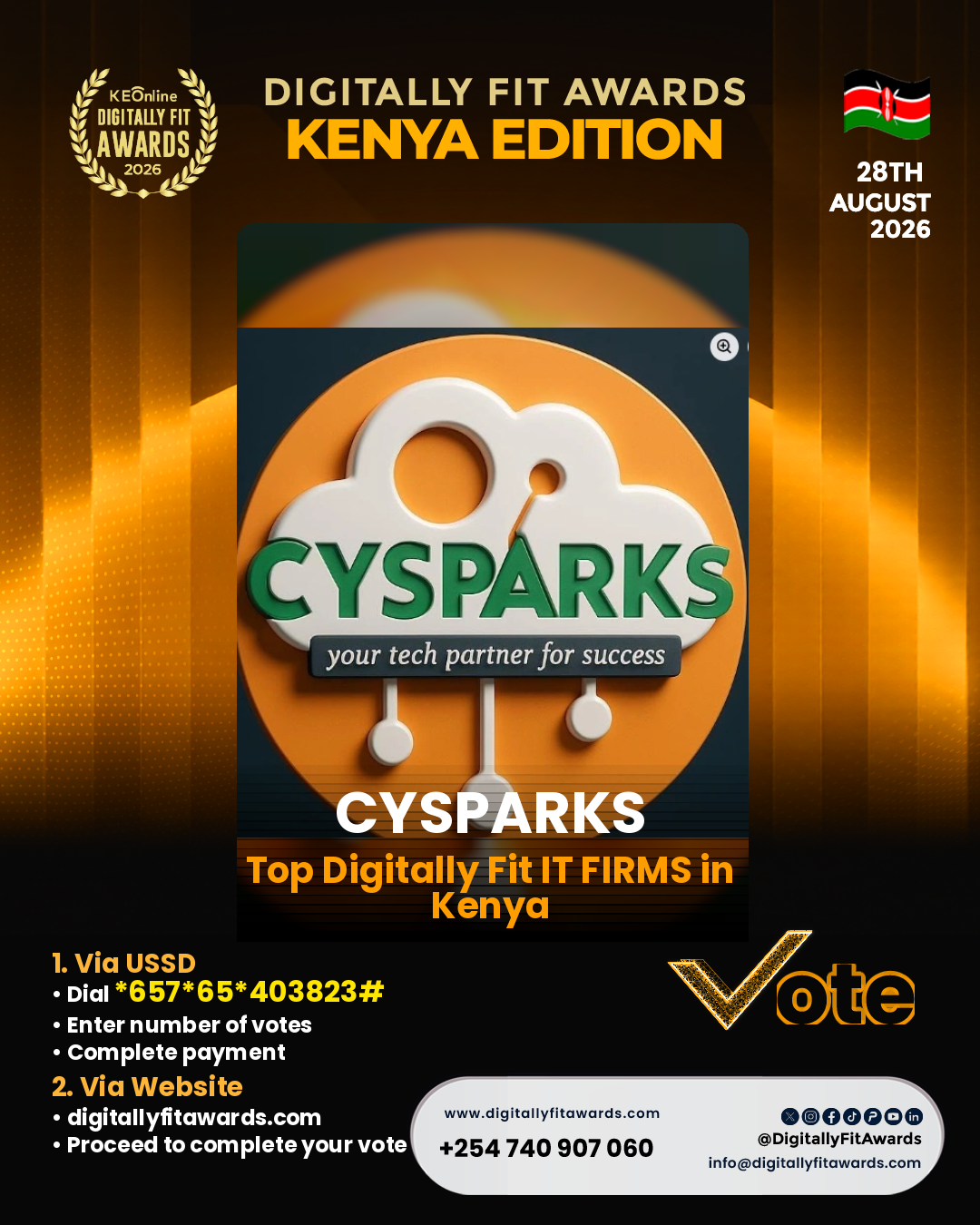 Cysparks poster