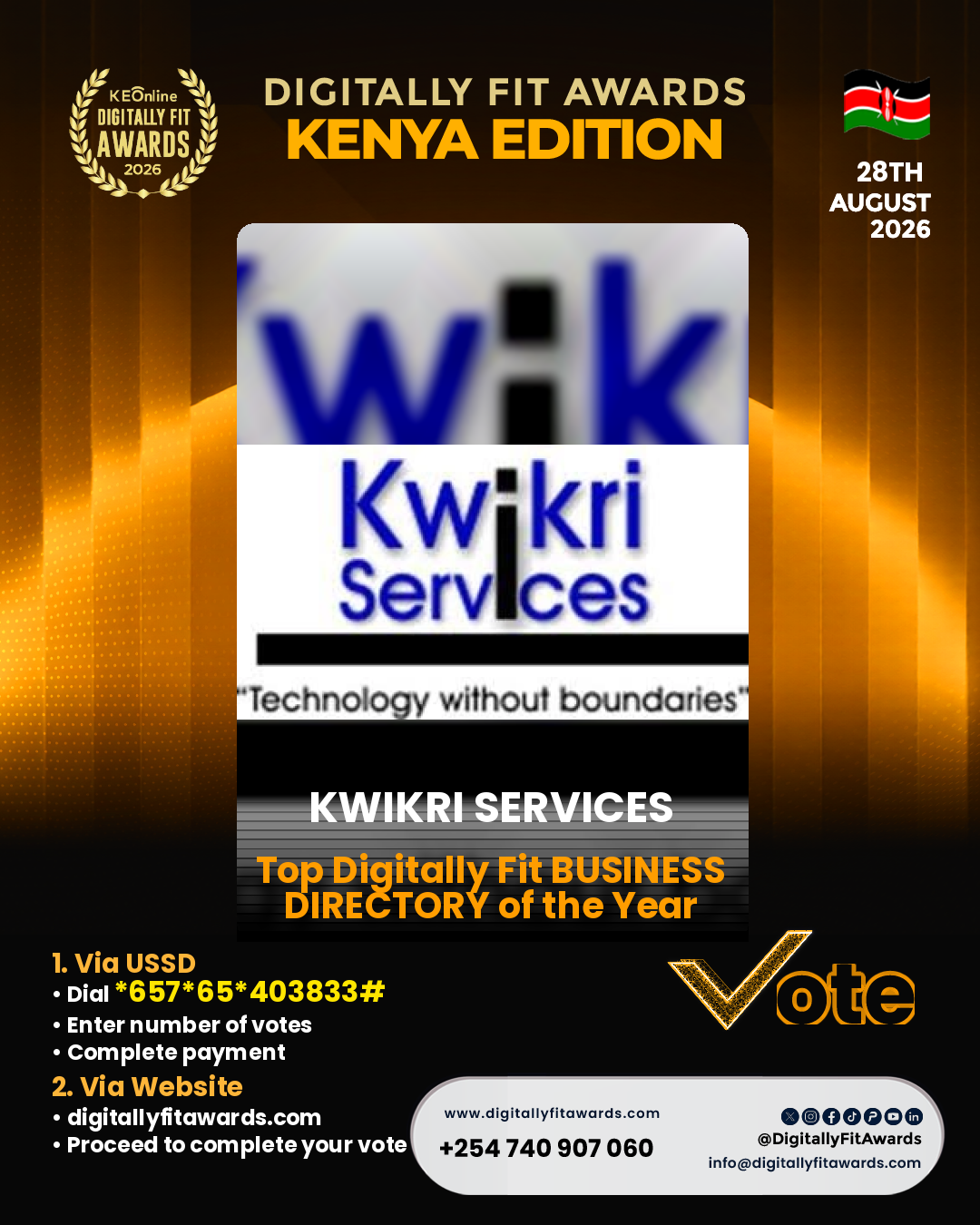 Kwikri Services poster