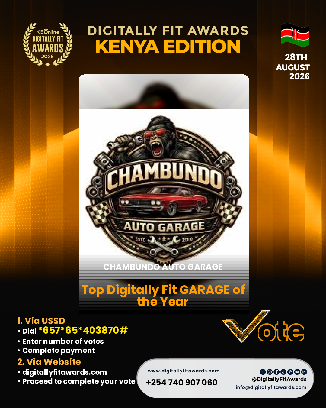 Chambundo Auto Garage poster