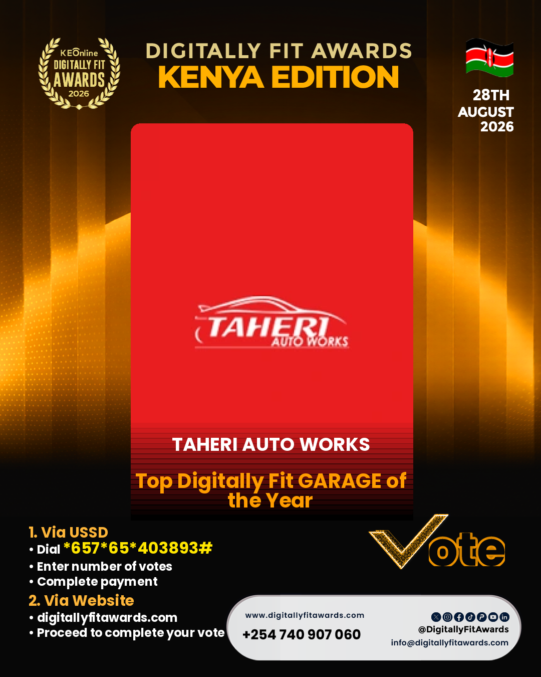 Taheri Auto Works poster