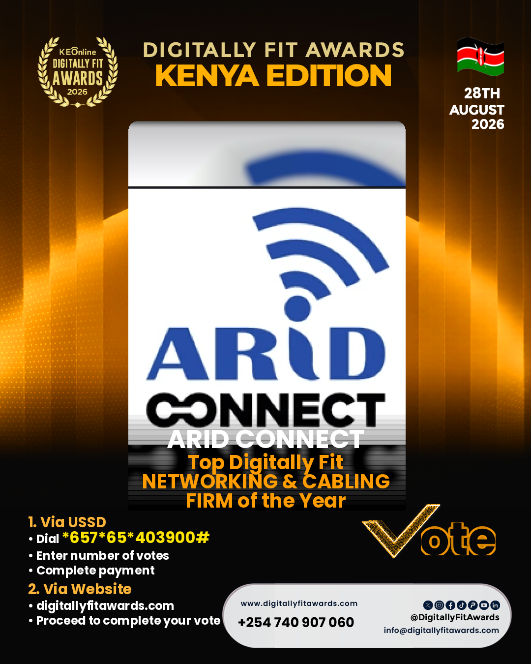 Arid Connect poster