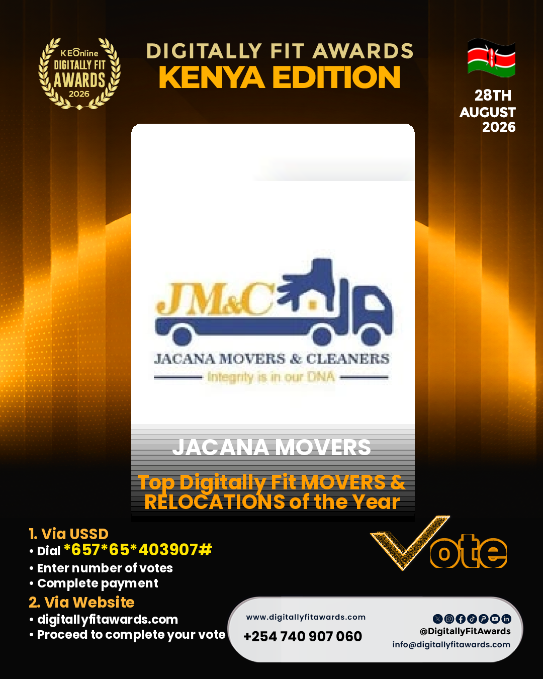 Jacana Movers poster