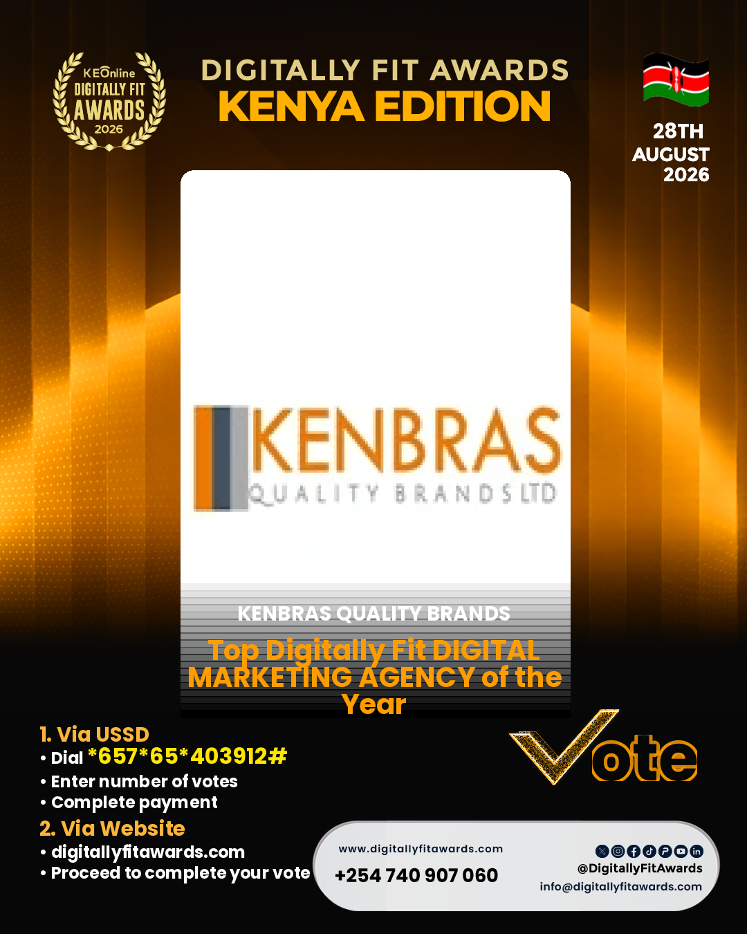 Kenbras Quality Brands poster