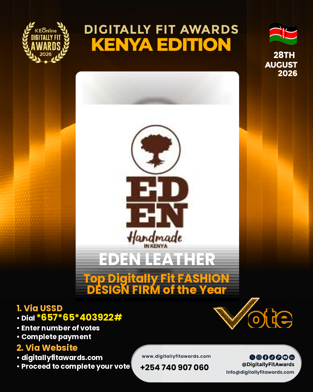 Eden Leather poster