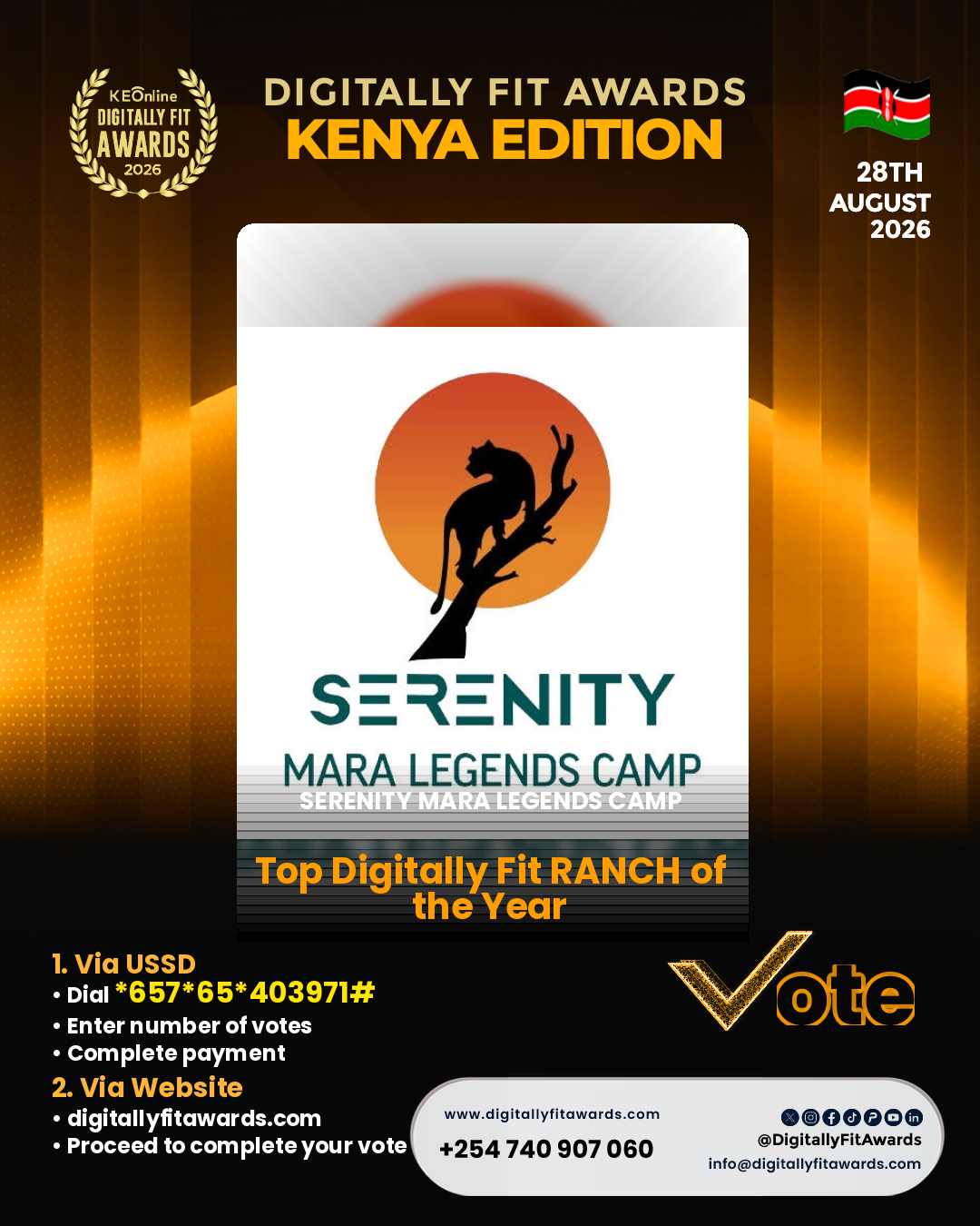 Serenity Mara Legends Camp poster