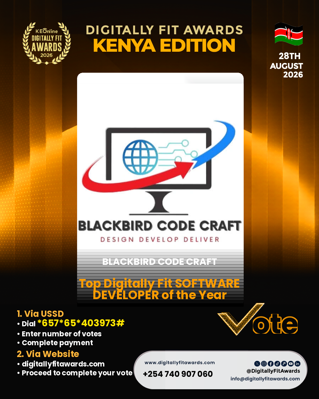 Blackbird Code Craft poster