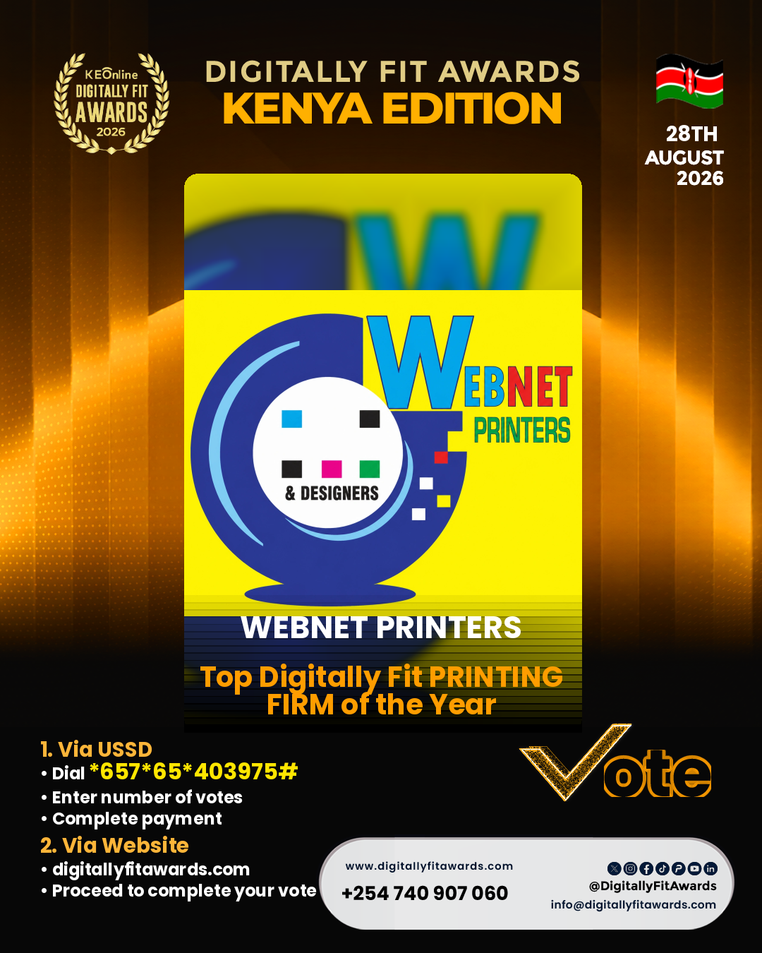 Webnet Printers poster