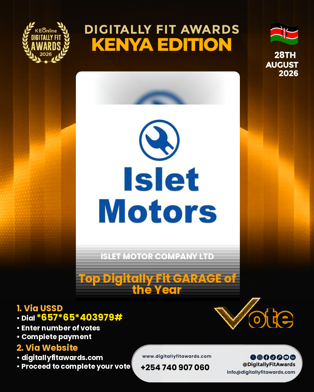 Islet Motor Company LTD poster