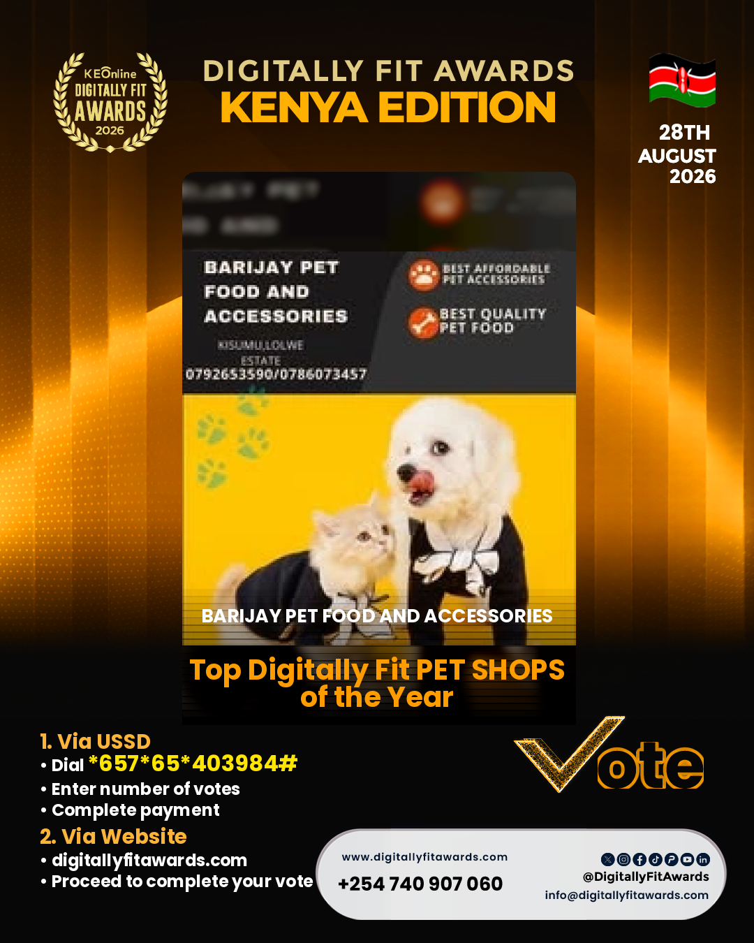 Barijay Pet Food and Accessories poster
