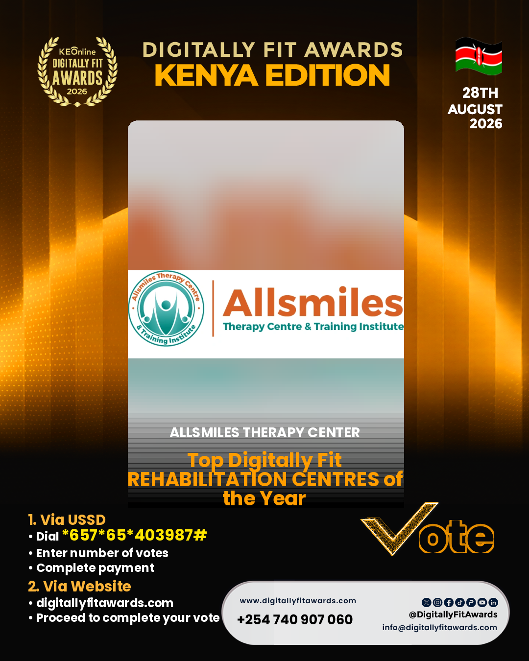 ALLSMILES THERAPY CENTER poster
