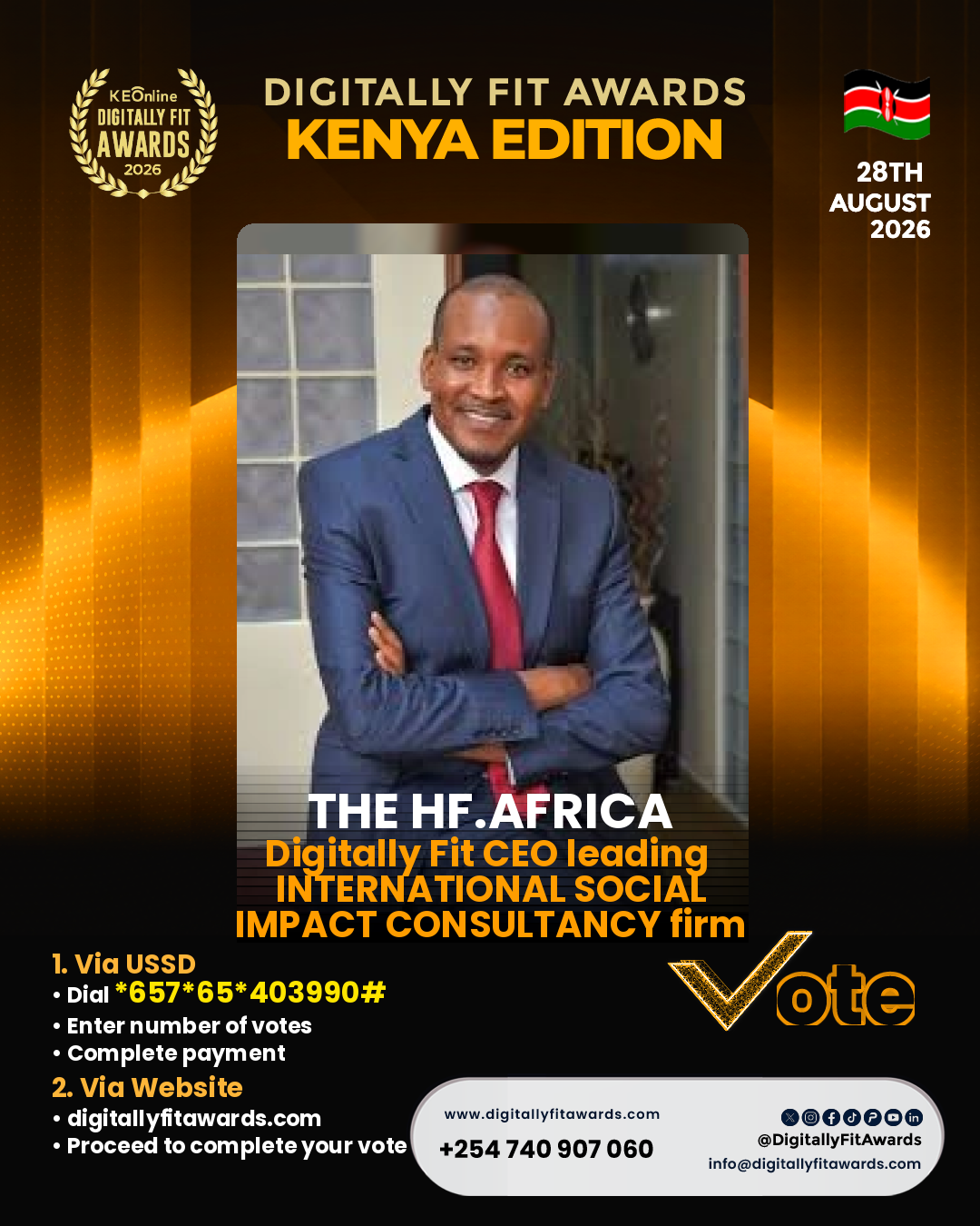 The hf.africa poster