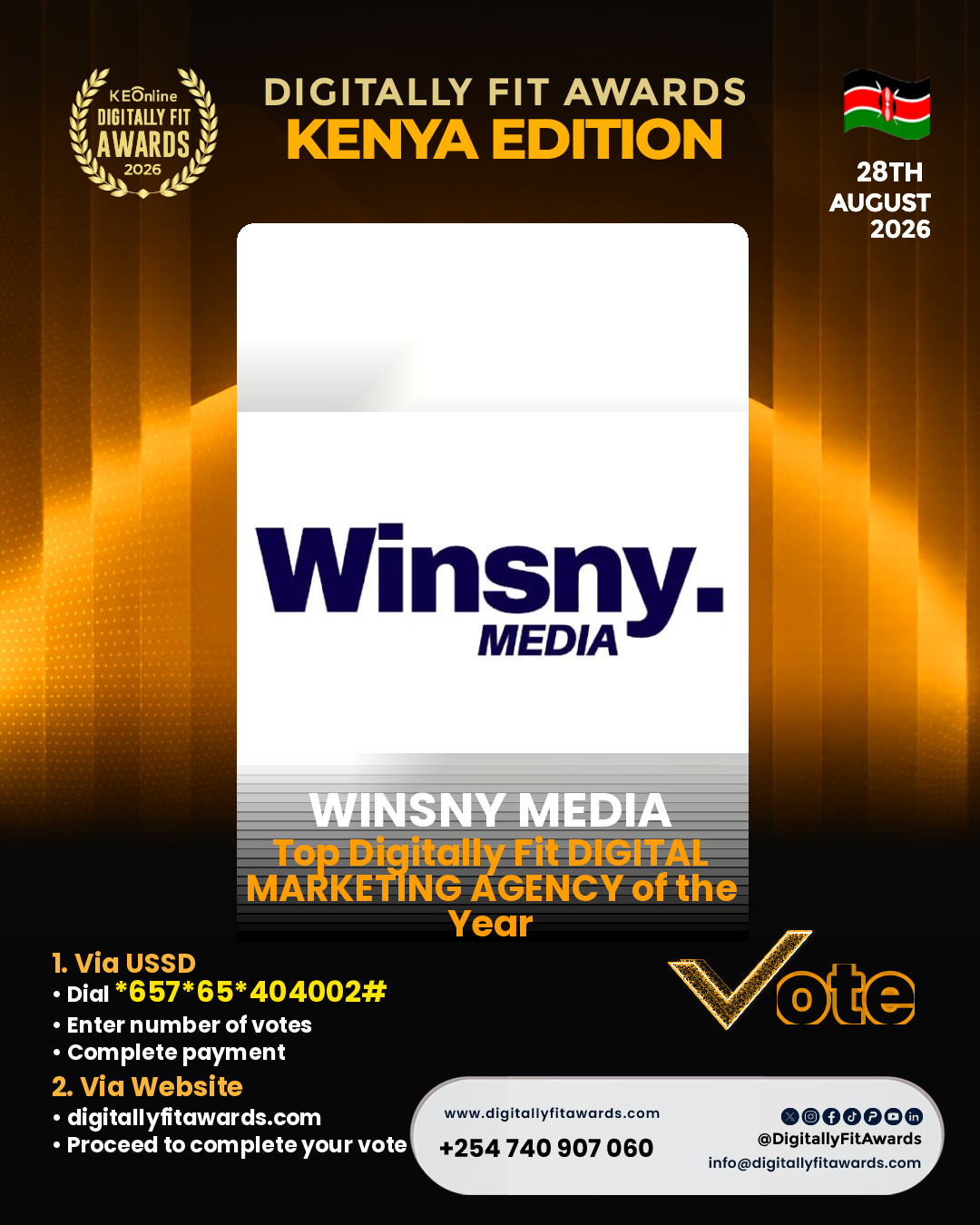 Winsny Media poster
