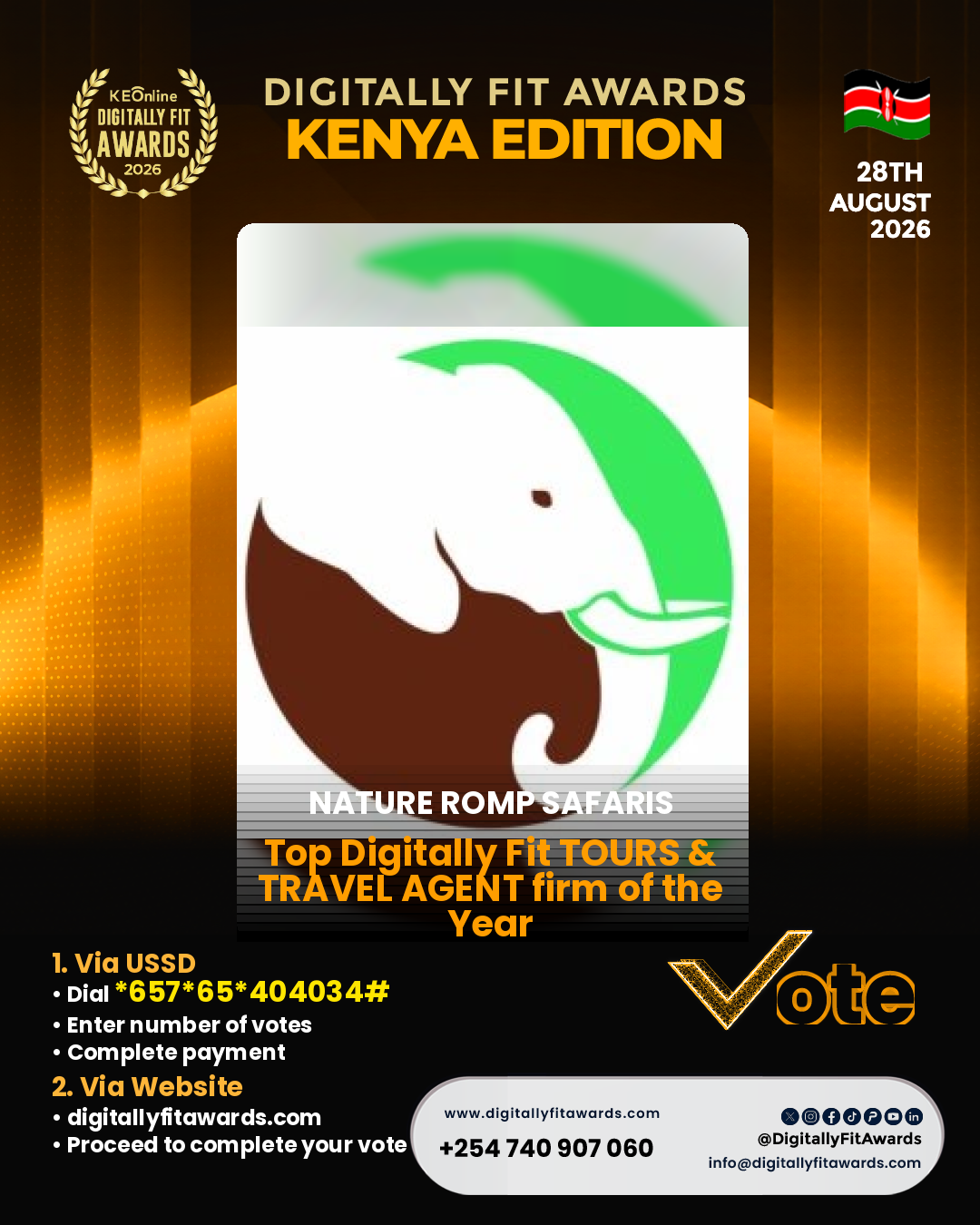 Nature Romp Safaris poster