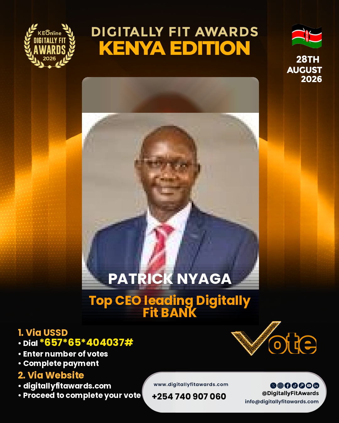 Patrick Nyaga poster