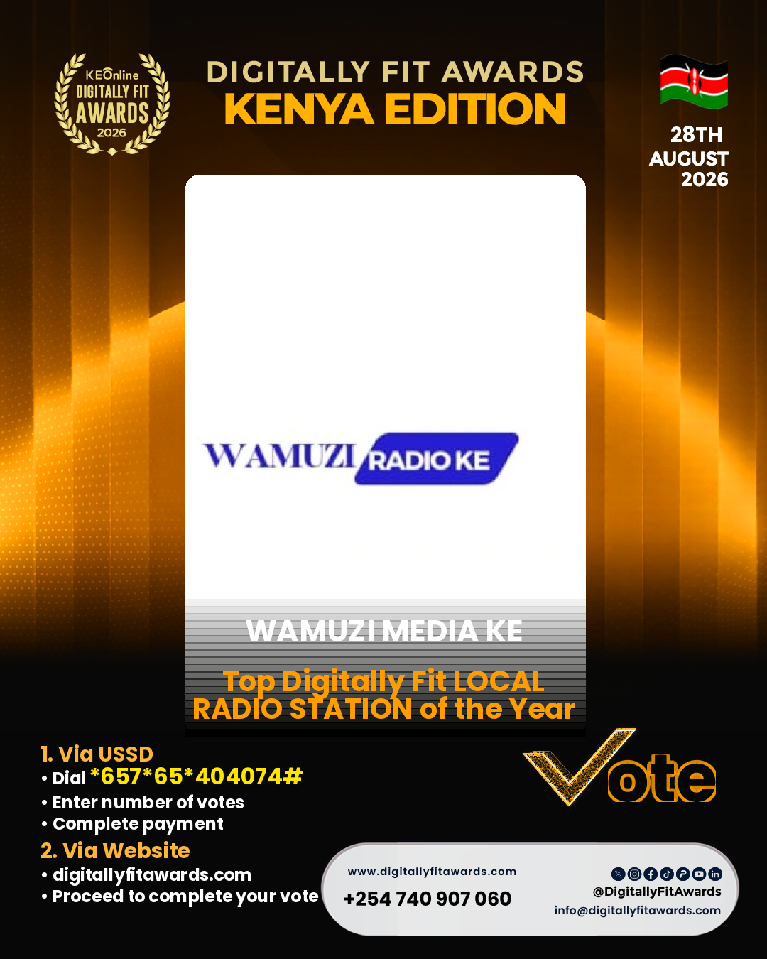Wamuzi Media Ke poster