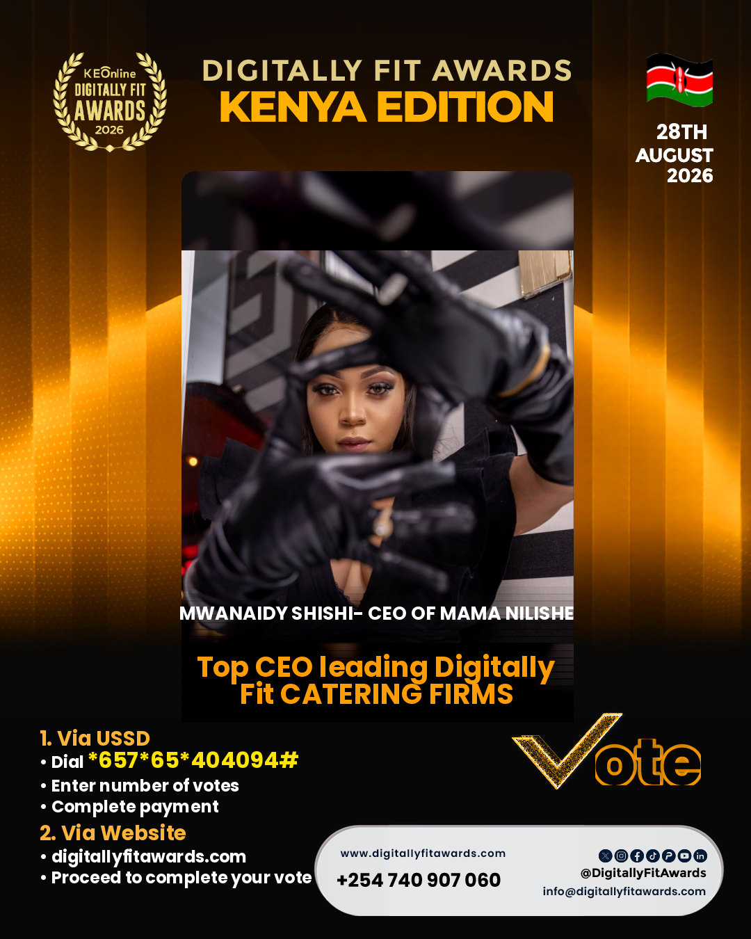 Mwanaidy Shishi- CEO of Mama Nilishe poster