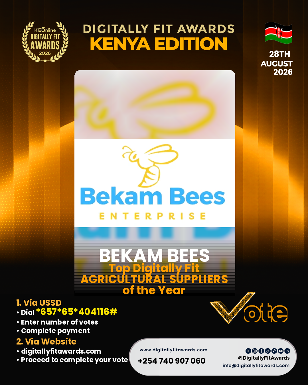 Bekam Bees poster