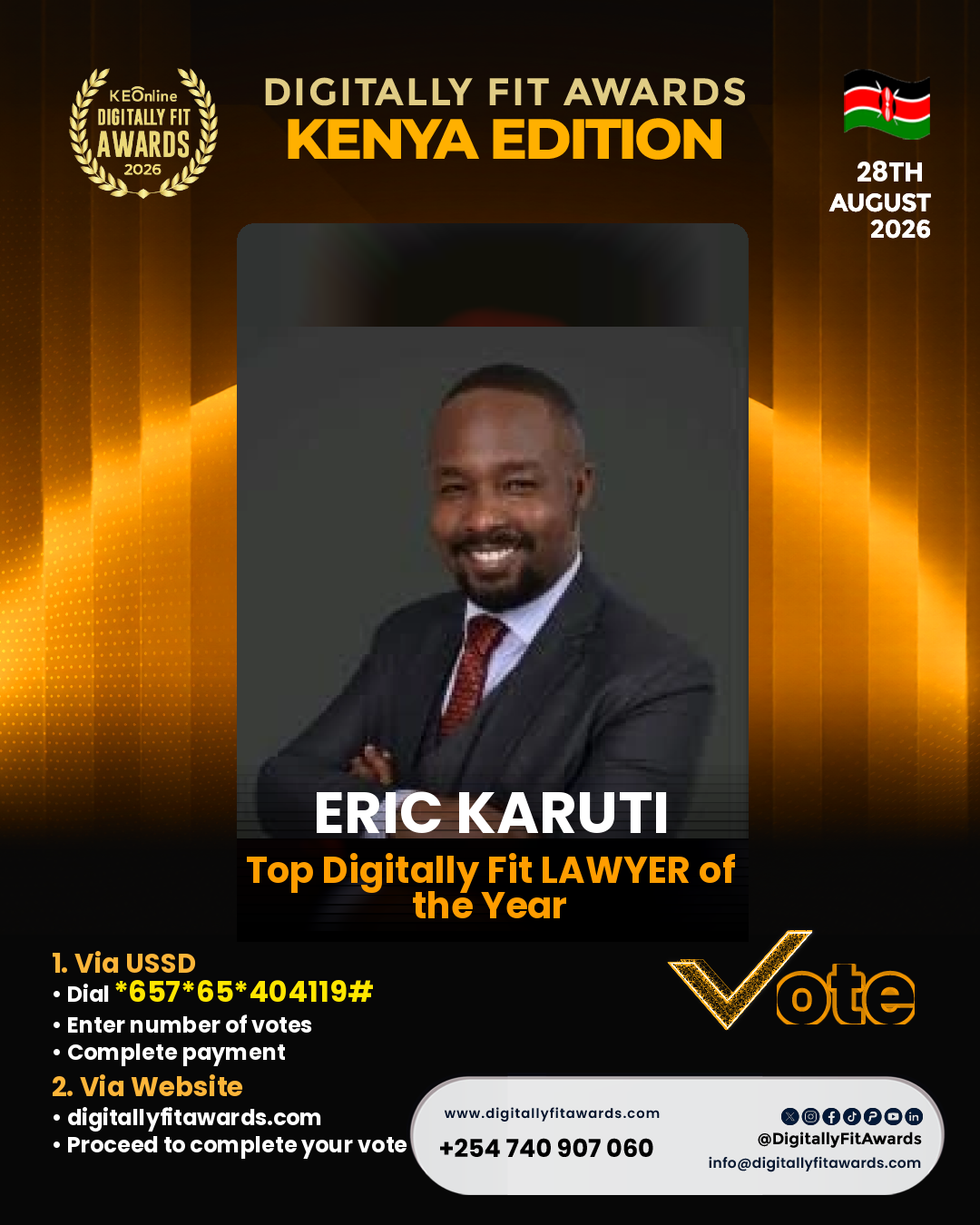 Eric Karuti poster