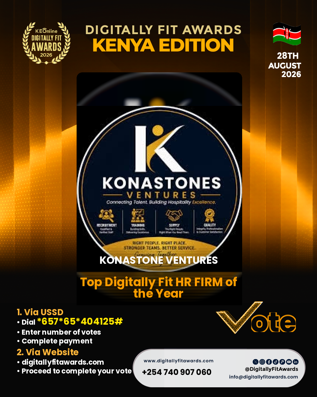 Konastone Ventures poster