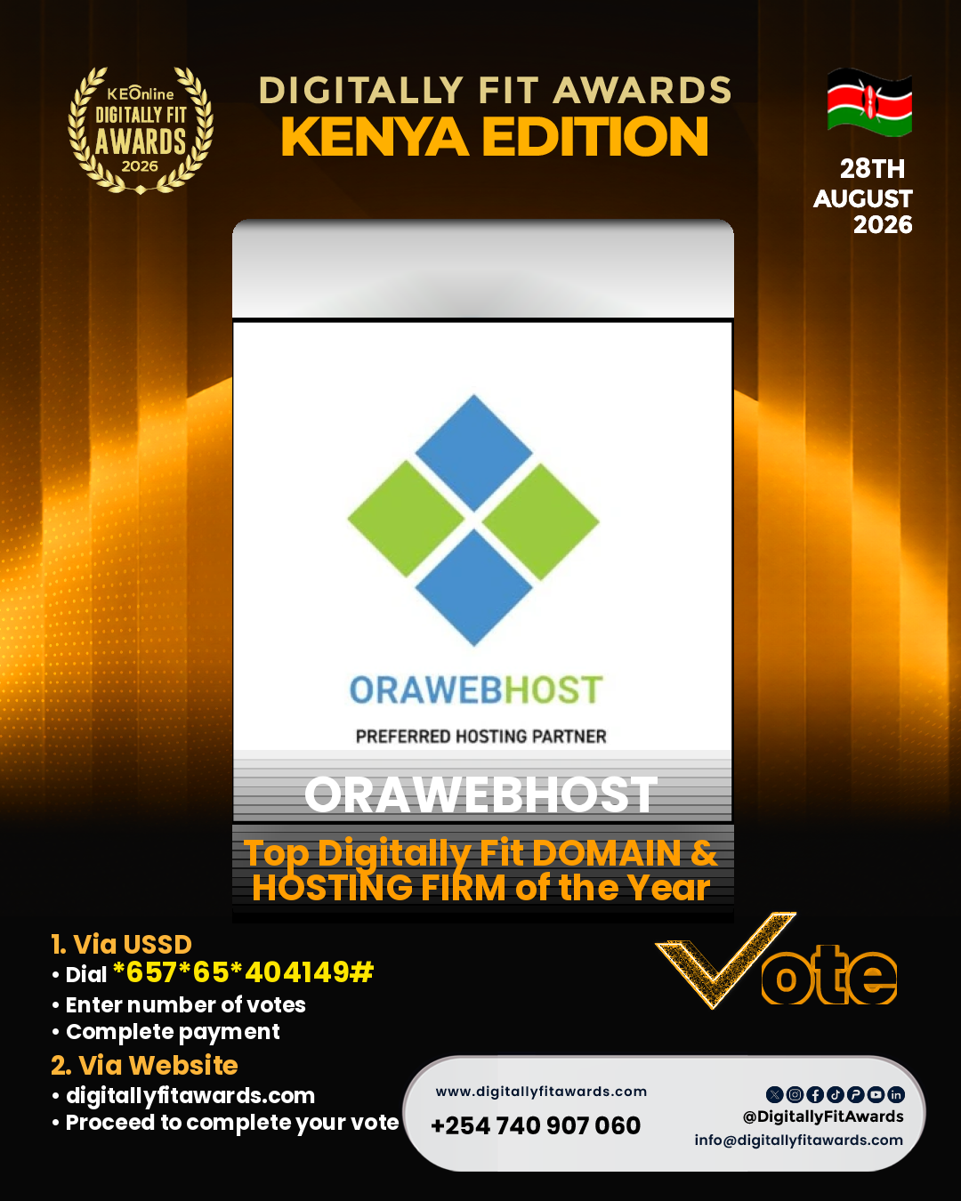 ORAWEBHOST poster