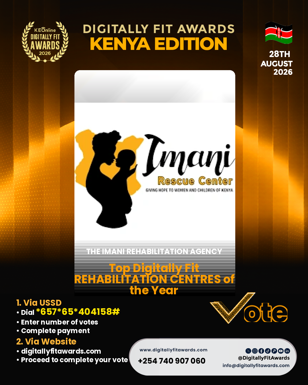 The Imani Rehabilitation Agency poster
